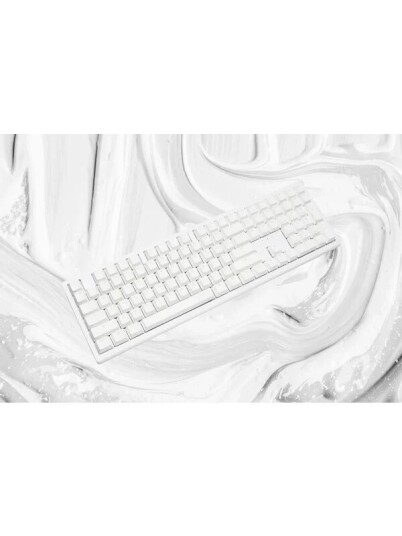 Ducky Zero 6108 Trådløst Gamingtastatur med RGB Belysning Nordisk Hvit Ducky Zero 6108 Trådløst Gamingtastatur med RGB Belysning Nordisk Hvit