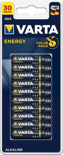 VARTA Alkaline AAA Engangsbatterier 1,5V 24-pakning