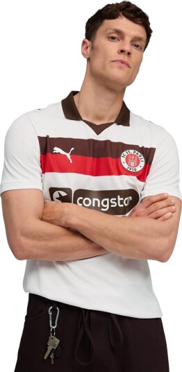 FC St. Pauli 25/26 Bortetrøye Hvit 2XL