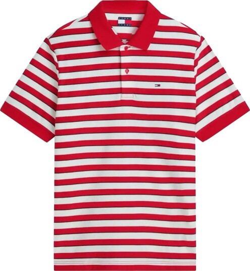 Tommy Jeans | Tjm Reg Stripe Jersey Polo Ext | L