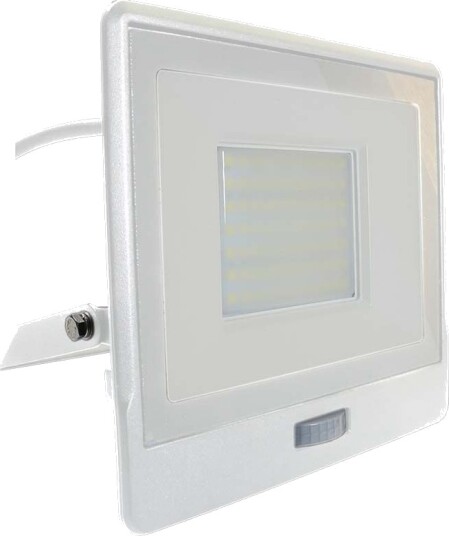 V Tac 50W lyskaster PIR sensor Samsung chip 1m kabel 4000K hvitt hus arbeidslampe Kulør : Nøytral
