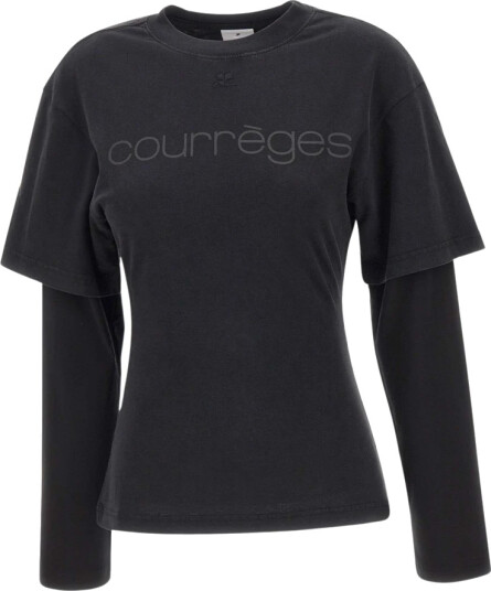 Courrèges Dame Topper Svart XS,