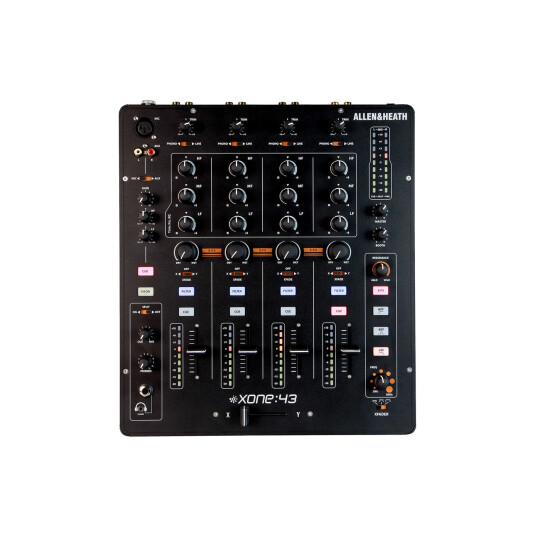 Allen & Heath A&h; Xone:43 Club & Dj Mikser 4 Stereo Kanaler, 2 Miks Utganger Allen & Heath A&h; Xone:43 Club & Dj Mikser 4 Stereo Kanaler, 2 Miks Utganger