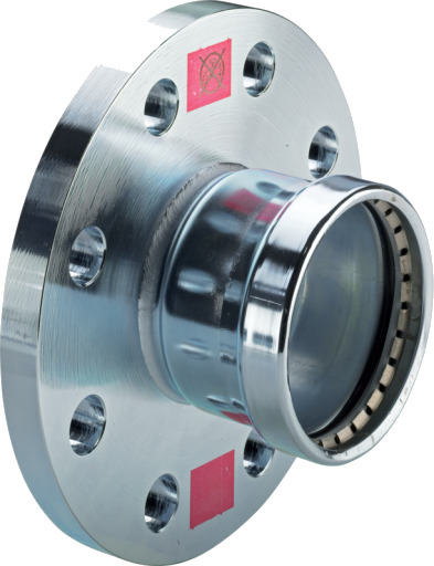 64,0 mm (DN65) Prestabo flensovergang