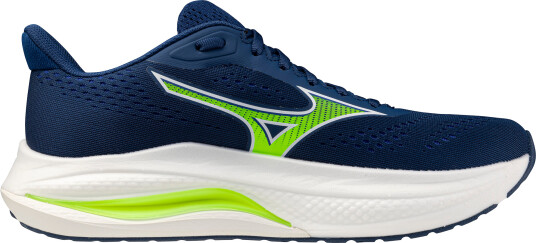 Mizuno Men"s Wave Inspire 22 Estate Blue/lightning Yellow/lightning Yellow 45