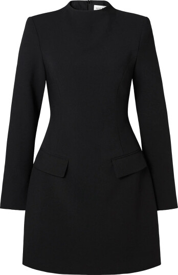 Malina Leanna High Neck Mini Dress Black 36