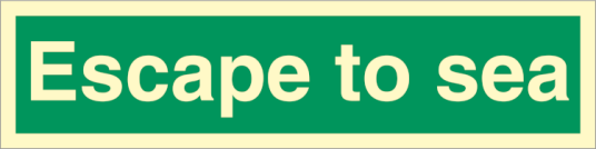 Escape to sea - Etterlysende plast HI150 - 150 x 400 mm