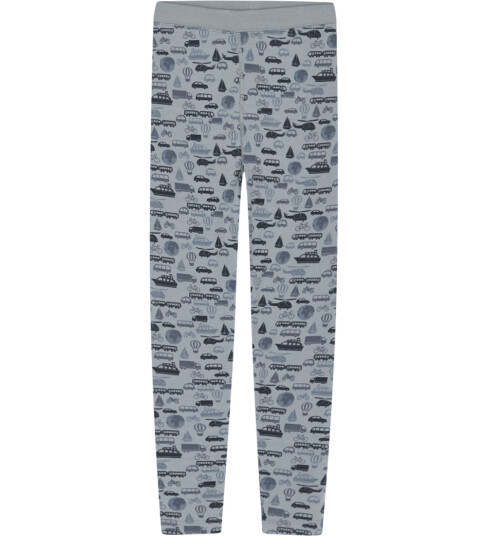 Hust and Claire Leggings Ull/Bambus Laki Blue Vind Hust and Claire 68 Leggings Blå 62