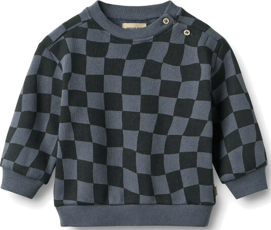 Wheat Sweatshirt L/S Elliot Navy 86