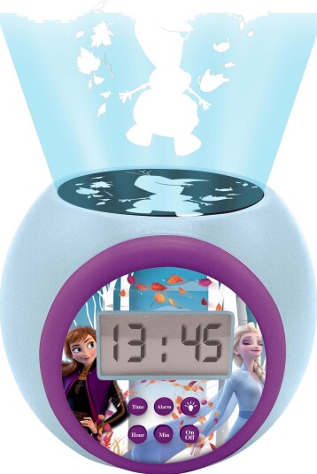 LEXIBOOK The Ice Queen Projection Alarm Clock