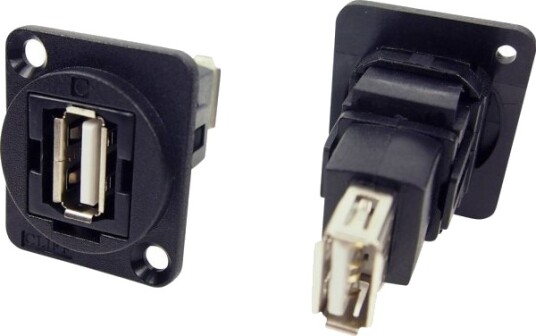 Xlr-Adapter Usb 2.0 B Hunn Til Usb 2.0 A, Innfelt Cp30208n (1 Stk)