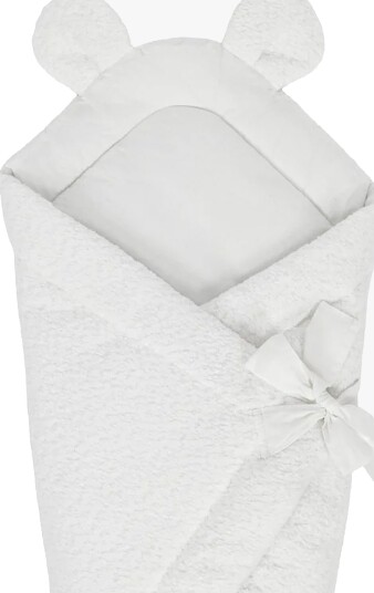 Meowbaby Boucle Svøpeteppe White
