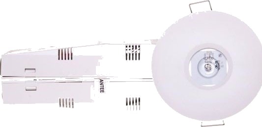 Awex Nødlys Led 3W 1H Axep Eco Ip65/20 3W Enfunksjon Hvit Axpo/3W/Ese/X/Wh