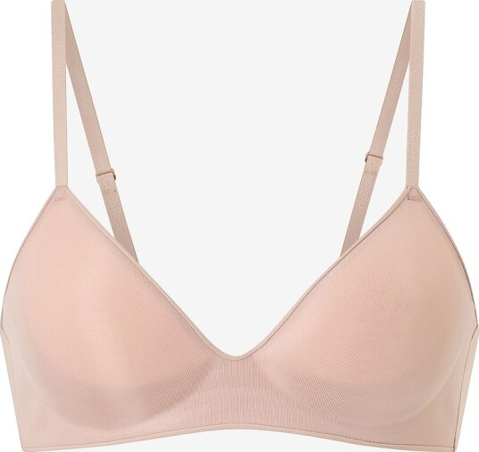 Calvin Klein Underwear Myk BH Lightly Lined Wirefree Plunge Brun