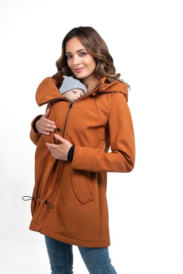 Wombat Softshell Bærejakke Caramel XL