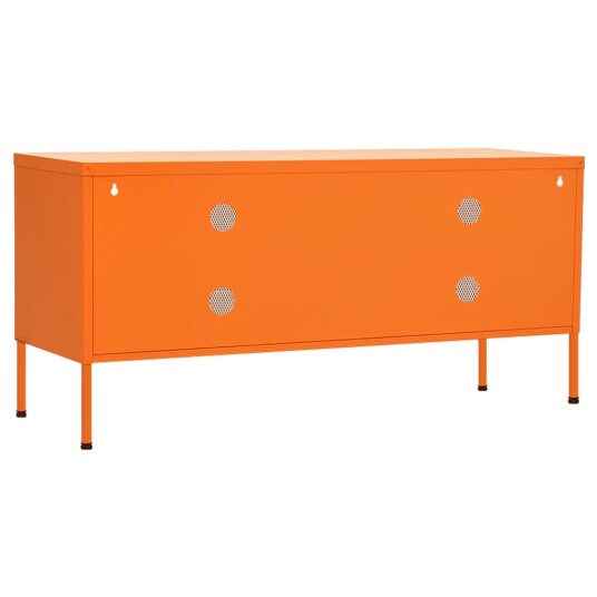 vidaXL TV-benk oransje 105x35x50 cm stål vidaXL TV-benk oransje 105x35x50 cm stål