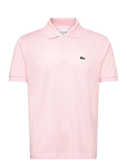 Lacoste Classic Fit L1212 Original Polo Shirt Pink M Lacoste Classic Fit L1212 Original Polo Shirt Pink M