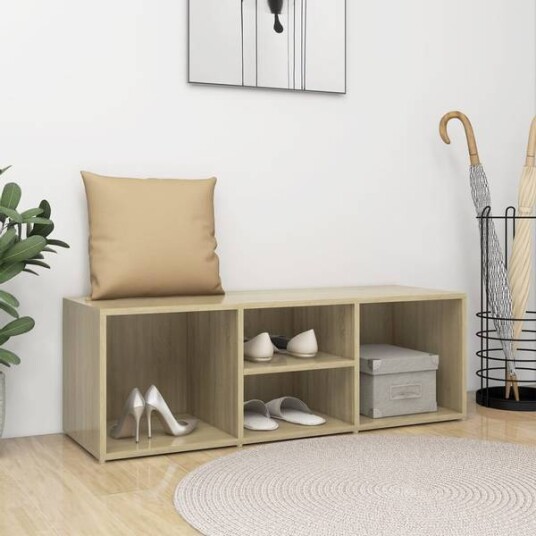 Skobenk 105x35x35 cm sonoma eik