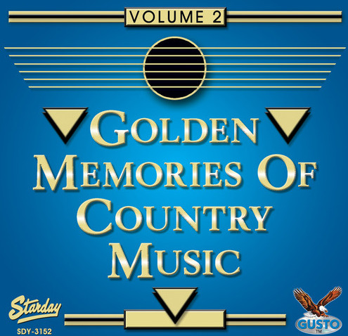 Diverse Artister Golden Memories Of Country Music 2 CD