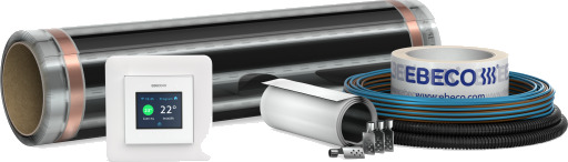 Ebeco Gulvvarmefolie Foil Kit 500 For Tre  Og Laminatgulv 43cm
