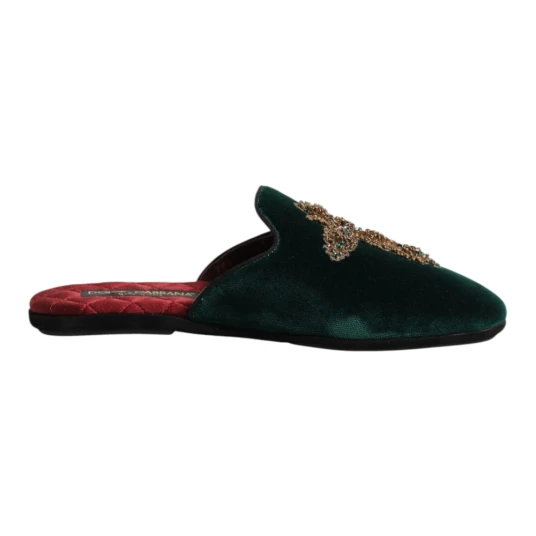 Dolce & Gabbana Herre Sko Grønn 40 EU
