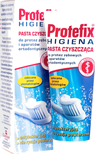 PROTEFIX Higiena Denture Tannkrem 75 ml.