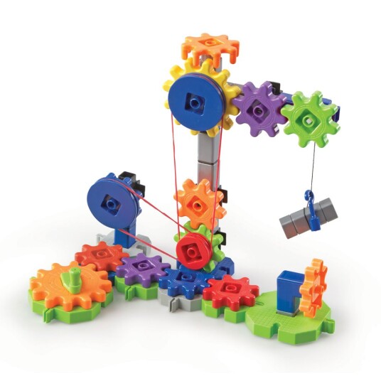 Learning Resources Bygg med tannhjul Bevegelige maskiner
