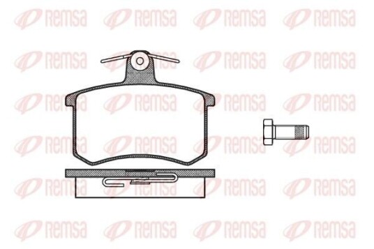Bremseklosser REMSA 0135.00