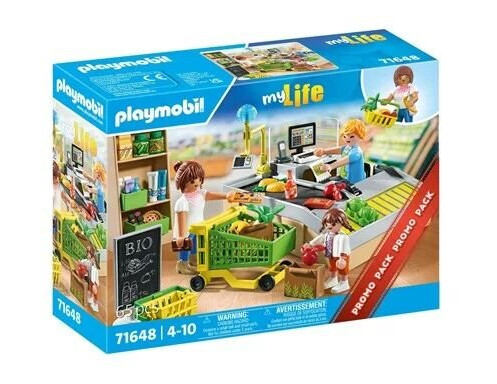 Playmobil My Life Organic supermarket