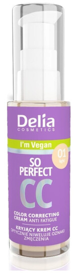 Delia_So Perfekt Vegansk Bb Ansiktskrem Med Spf30 Filter 01 Lett 30Ml