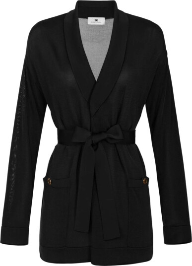 Elisabetta Franchi Dame Strikkevarer Svart S, Elisabetta Franchi Dame Strikkevarer Svart S,