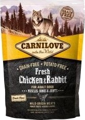 Carnilove Fresh Adult Kylling Kanin Tørrfôr 1.5 Kg