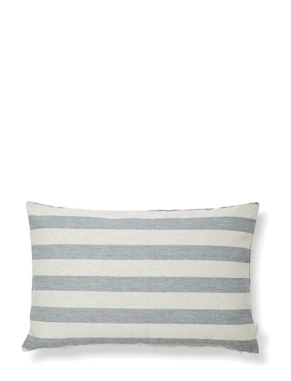 compliments Outdoor Stripe Cushion Grey 40X60CM