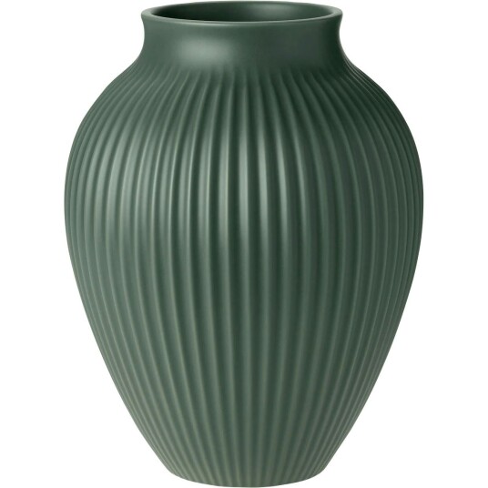 Knabstrup Keramik Vase Profilert 27 cm Celadon Green