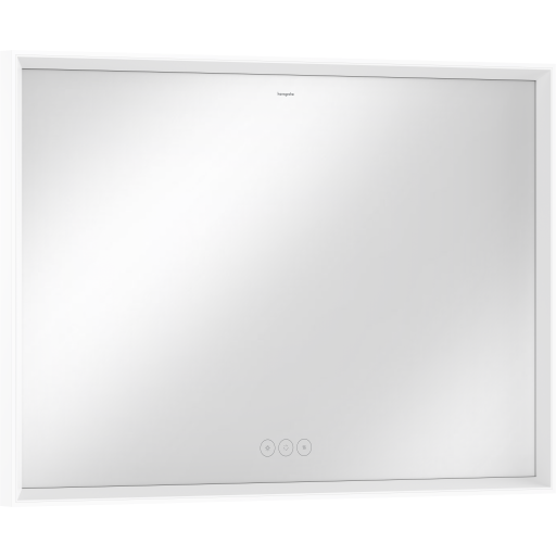 Hansgrohe Xarita E speil med lys dimbart touch 100,6x70,6 cm matt hvit Hansgrohe Xarita E speil med lys dimbart touch 100,6x70,6 cm matt hvit