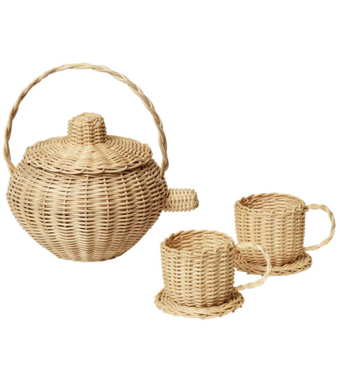 Ferm Living Natural Rattan Tesett