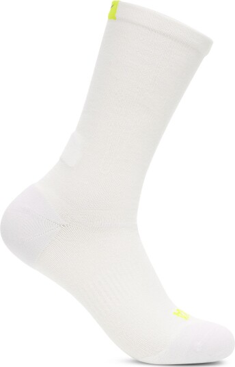 Hoka Unisex Clifton 10 Crew Run Sock White XL Hoka Unisex Clifton 10 Crew Run Sock White XL