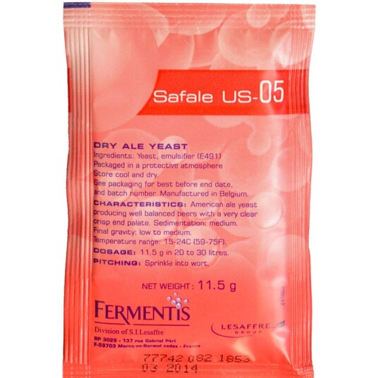 Safale US-05 11,5g Safale US-05 11,5g