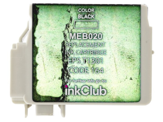 inkClub MEB020 Blekkpatron svart, 945 sider (25,4 ml)