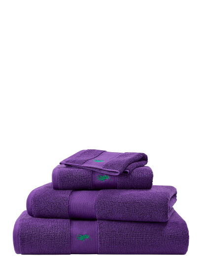 Ralph Lauren Home Poloplay Guest Towel - Purple - 40X75CM