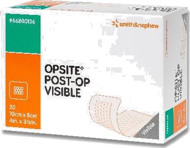 Opsite Post-Op Visible 10 x 8 cm 20 stk