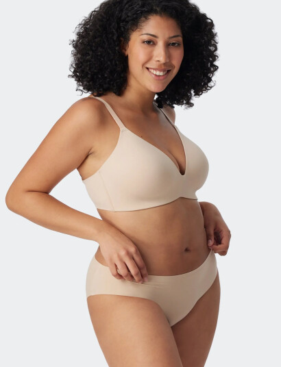 Schiesser Padded Bra   Beige   A x 85