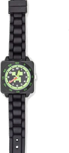 Accutime Minecraft Barneklokke 33 mm Vanntett Silikonrem Accutime Minecraft Barneklokke 33 mm Vanntett Silikonrem