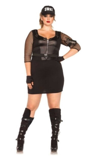 Boland Traciks Swat Officer Kostume Plus LA85421X3X