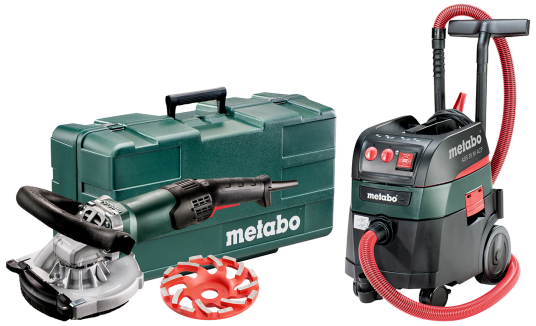 Metabo Betongsliper RSEV 19-125 1900w Med Støvsuger