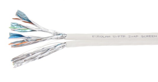 Eurolan 19SD-TA-23WT-0 Datakabel 16 ledere x 8 kabler 0,58 mm 1 m kappet Stikkontakter & kabler Eurolan 19SD-TA-23WT-0 Datakabel 16 ledere x 8 kabler 0,58 mm 1 m kappet Stikkontakter & kabler