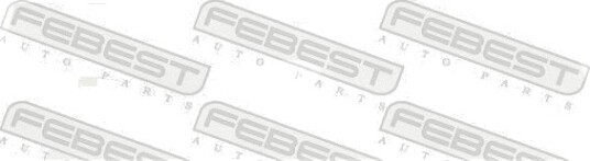 Sliteplate, bladfjær FEBEST 0199-LSSGUN126