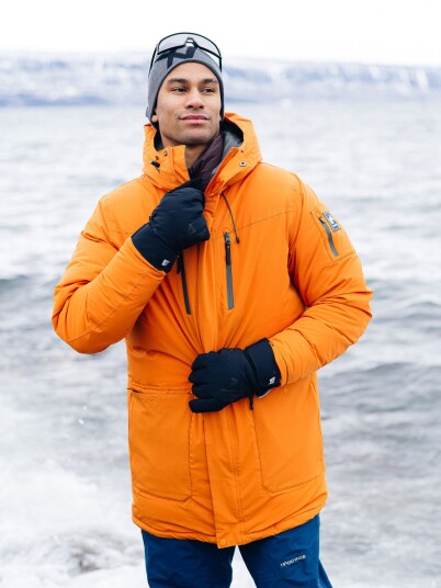 Twentyfour Isbre 2.0 Parkas Oransje M Twentyfour Isbre 2.0 Parkas Oransje M