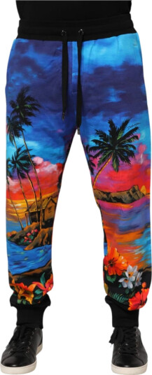 Dolce & Gabbana Herre Bukser Flerfarget 5XL,