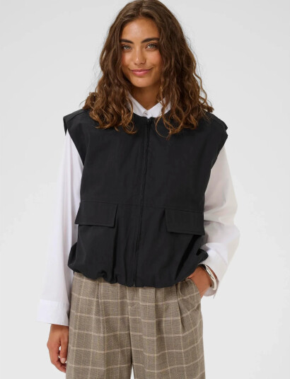 Culture Cucornelie Waistcoat Black XS Culture Cucornelie Waistcoat Black XS